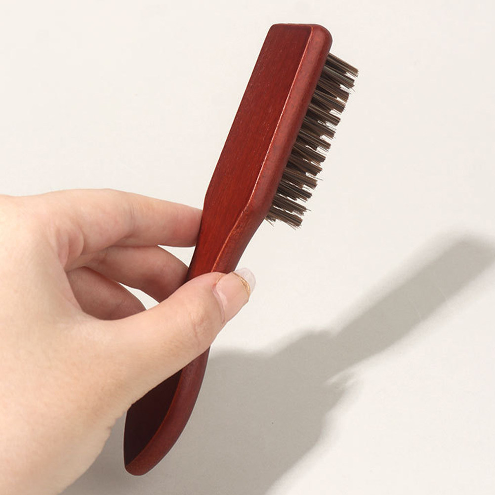 Men'S Grooming And Style - 2개입 수염 손질 브러쉬 나무 브러쉬