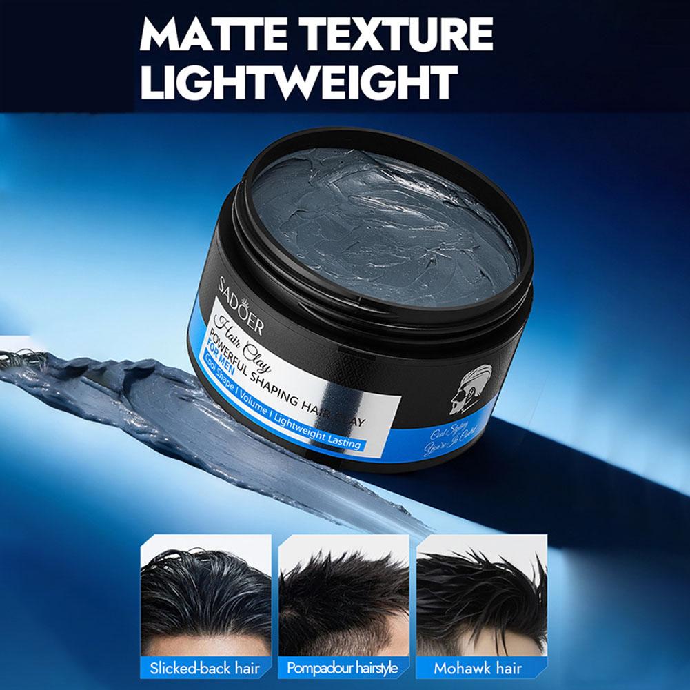 Pomade Hair Clay - 남성용 헤어 스타일링 클레이 강력 고정