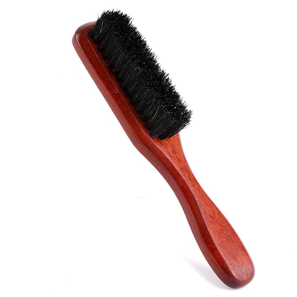 Men Grooming Home - 남성용 수염 브러쉬 나무 솔 수염