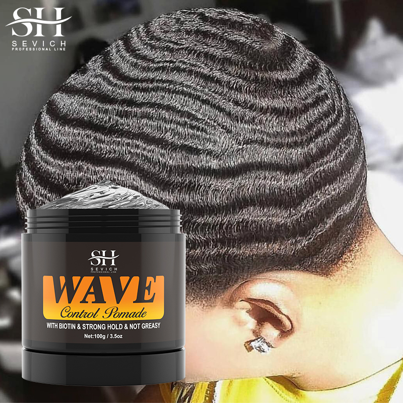 Pomade Hair Clay - 내추럴 웨이브 컨트롤 포마드 헤어 스타일