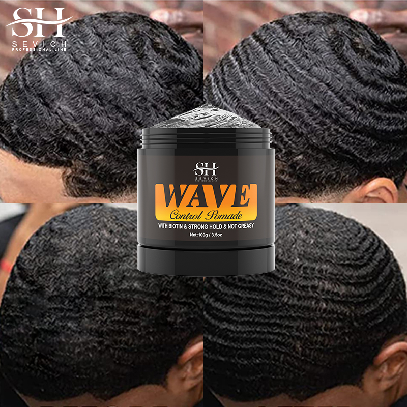 360 물결 모양의 곱슬 머리 컨트롤 젤 강력한 홀드  - Pomade Hair Clay 리뷰 및 가격