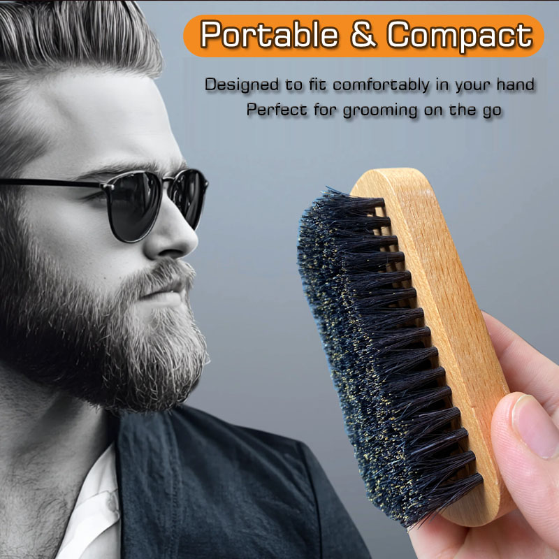 남성용 수염 관리 세트, 수염 브러시, 강모 소재, 수 - Mens Grooming Kit Bag 리뷰 및 가격