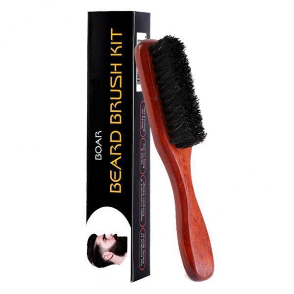 남성용 수염 브러쉬 나무 솔 수염 손질 빗 헤어 스타일 - Men Grooming Home 리뷰 및 가격