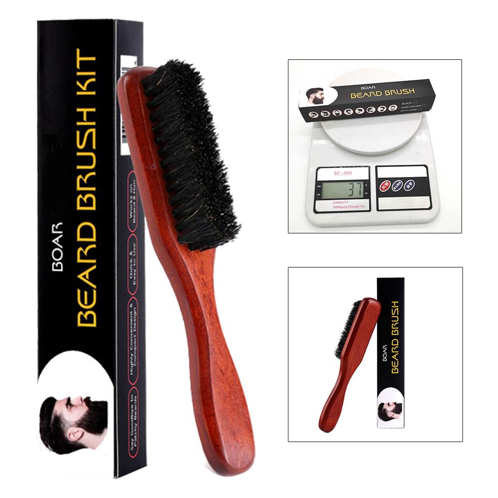 남성용 수염 브러쉬 나무 솔 수염 손질 빗 헤어 스타일 - Men Grooming Home 리뷰 및 가격