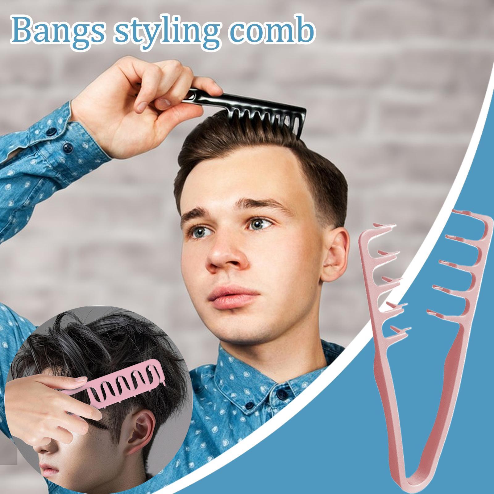넓은 빗살 헤어 빗 볼륨업 넓은 빗살 헤어 스타일링 빗 - Men Grooming Home 리뷰 및 가격