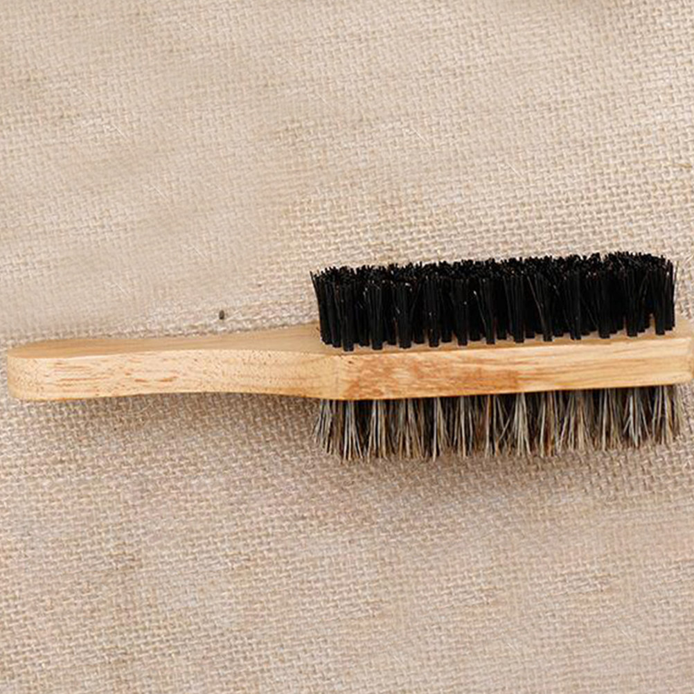 2Pcs 수염 스타일링 빗 양면 멧돼지 강모 브러시 인 - Men'S Grooming And Style 리뷰 및 가격