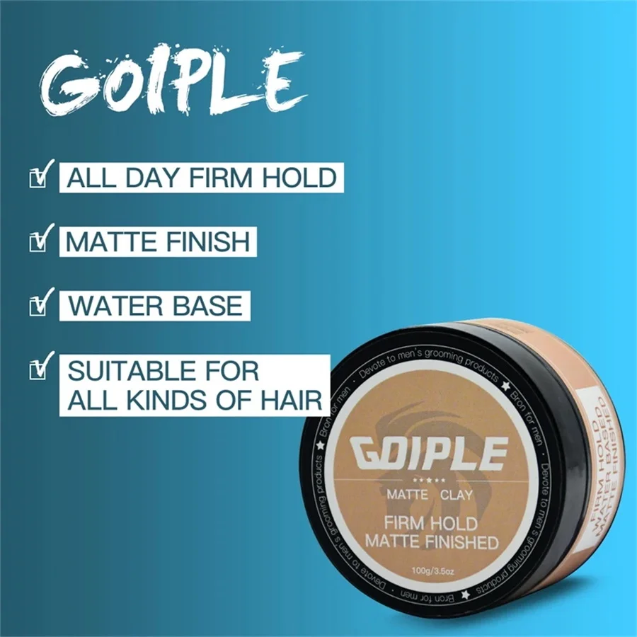 GOIPLE 올데이 스트롱 홀드 매트 클레이-헤어스타일 - Pomade Hair Clay 리뷰 및 가격