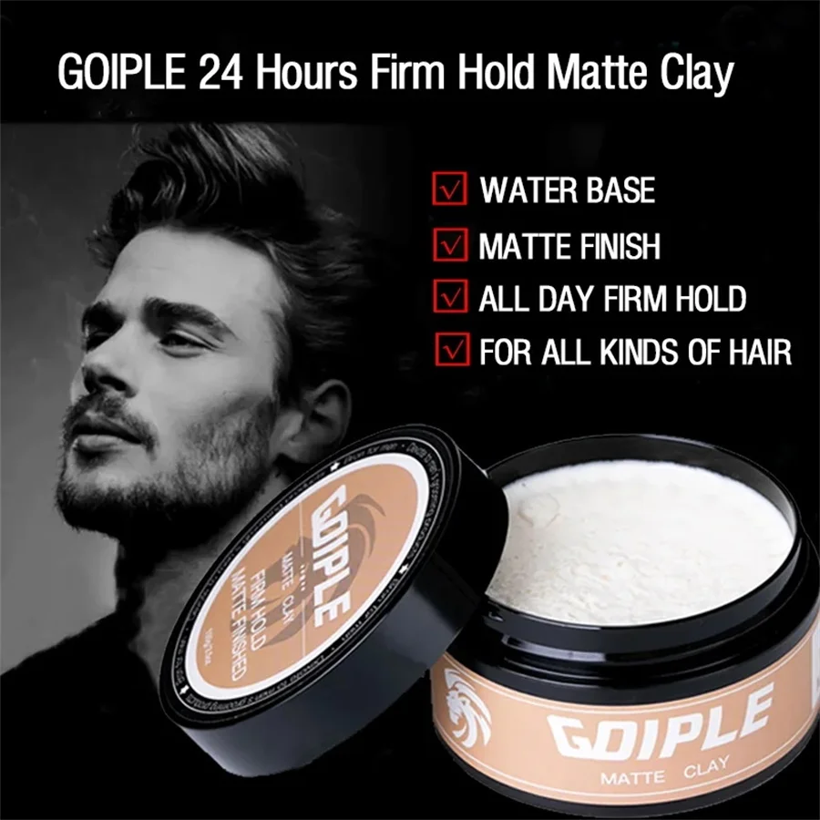 GOIPLE 올데이 스트롱 홀드 매트 클레이-헤어스타일 - Pomade Hair Clay 리뷰 및 가격