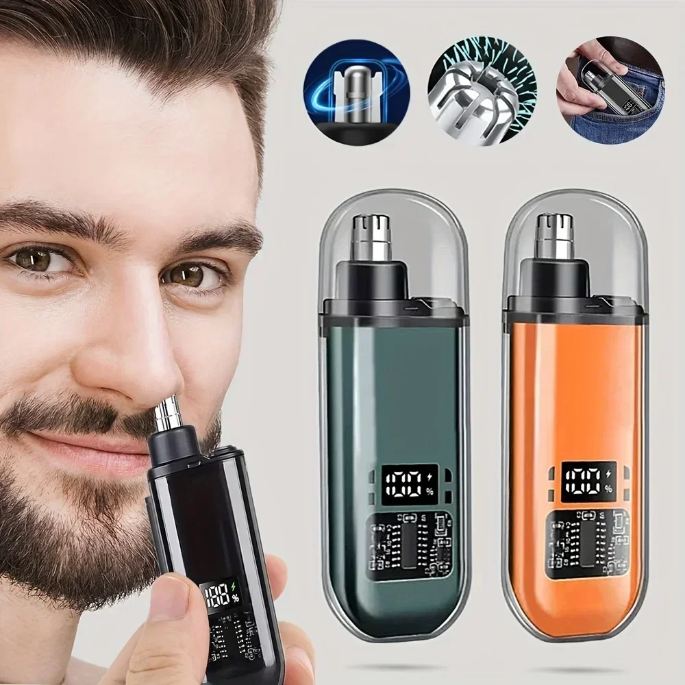 USB C 충전식 코 귀털 트리머 남성용 휴대용 정밀  - Mens Grooming Kit Bag 리뷰 및 가격