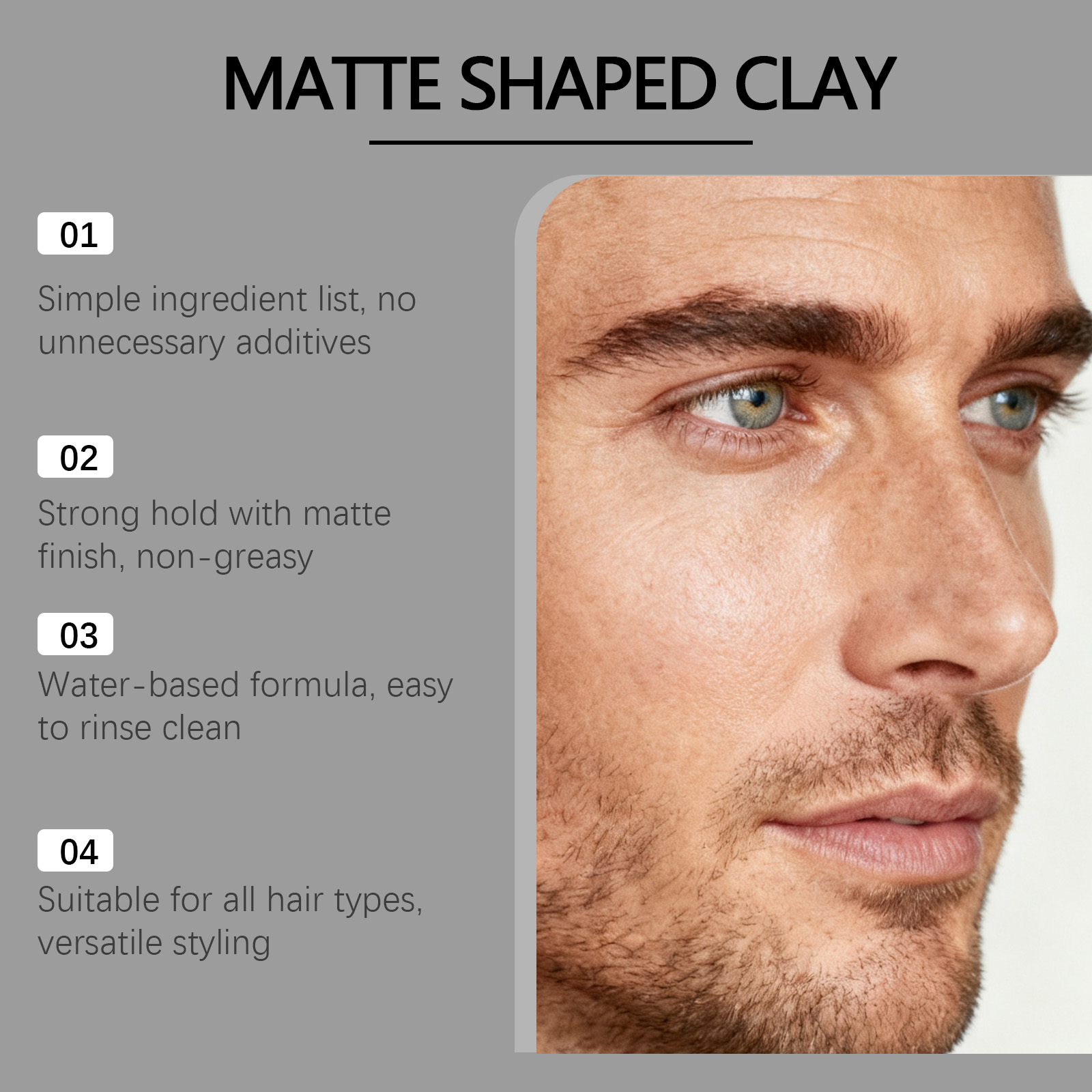 남성용 매트 쉐이핑 클레이 헤어 스타일링 클레이 강력  - Pomade Hair Clay 리뷰 및 가격