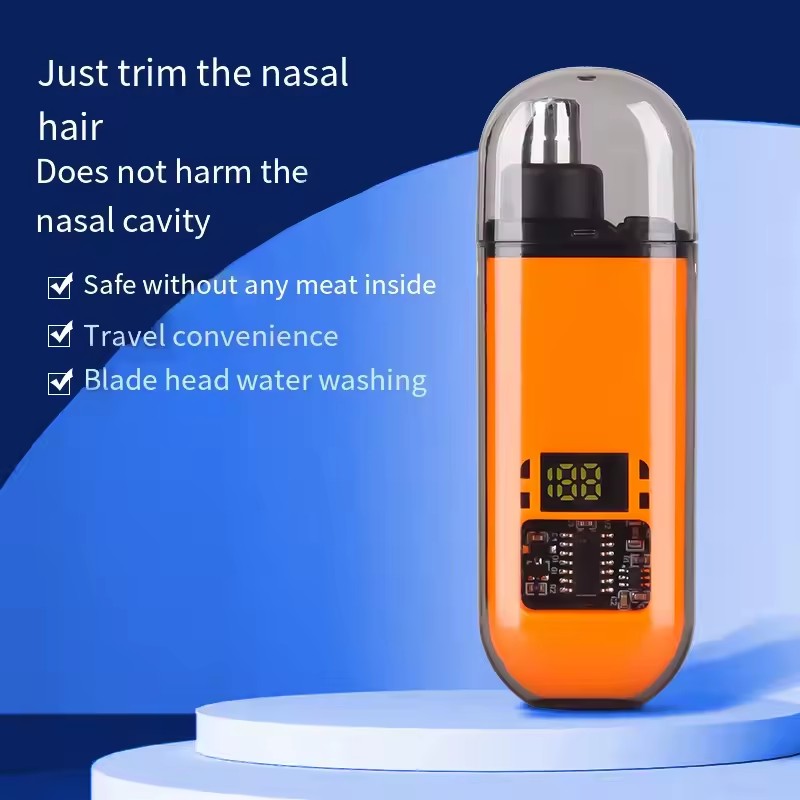 남성용 USB 충전식 코털&귀털 트리머, 휴대용 미니  - Mens Grooming Kit Bag 리뷰 및 가격